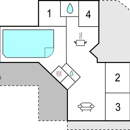Holiday home In Hjorring With Sauna *